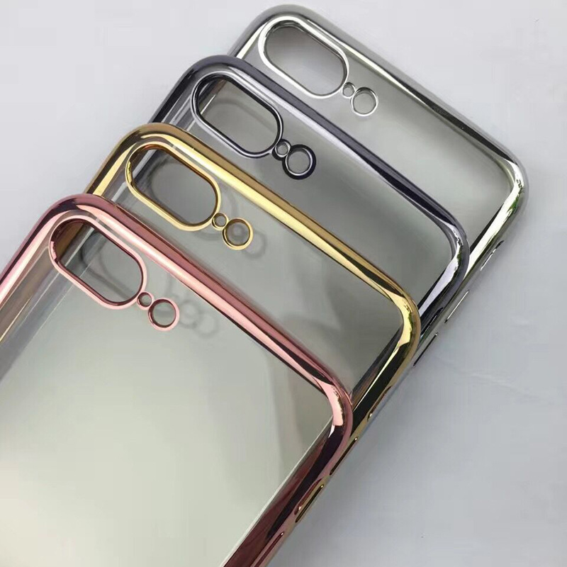 iPhone7 plus手機殼 蘋果7 TPU電鍍殼iPhone7超薄手機套保護殼批發・進口・工廠・代買・代購