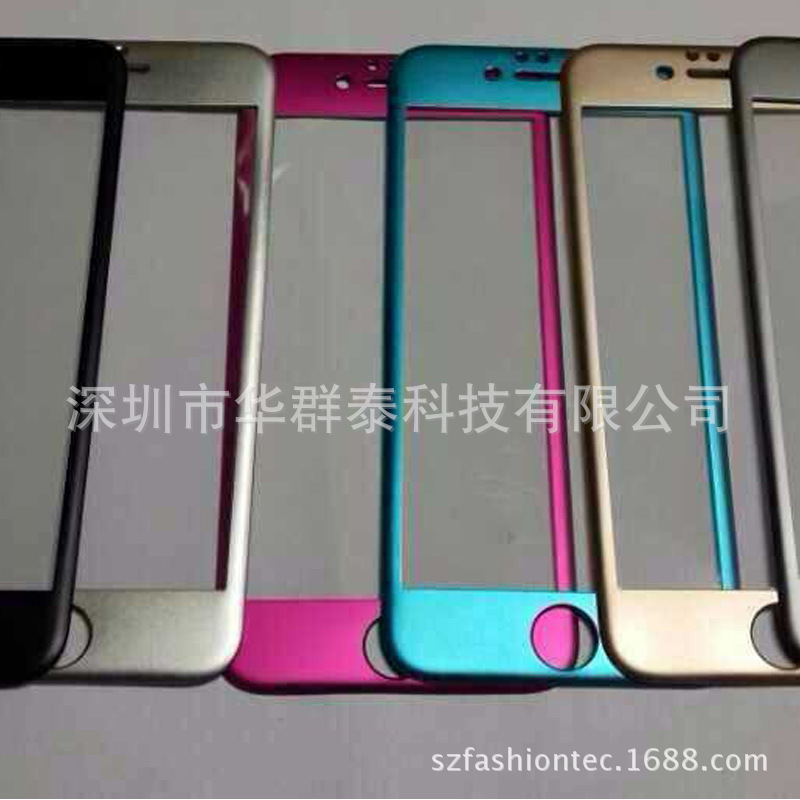 iphone6 plus鈦合金鋼化膜 iPhone6全屏鋼化膜 iPhone6鋼化膜批發・進口・工廠・代買・代購