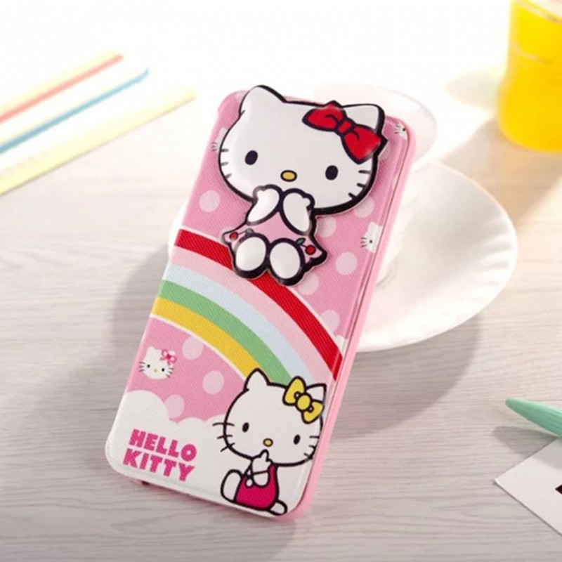 蘋果iphone6 plus立體卡通KT貓保護套 iphone6時尚hellokitty皮套工廠,批發,進口,代購