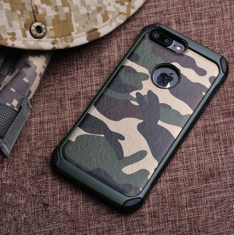 創意迷彩iPhone7Plus手機殼蘋果7Plus矽膠防摔套軟保護套外殼5.5批發・進口・工廠・代買・代購