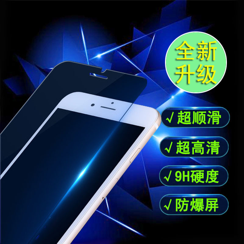 蘋果iPhone6/6Plus手機防抗藍光鋼化玻璃膜蘋果4代5s/5c 保護貼膜批發・進口・工廠・代買・代購