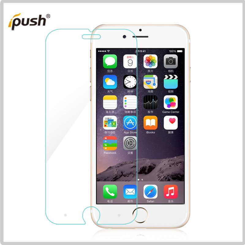 ipush iphone6智能觸屏鋼化玻璃膜一鍵返回高清防刮手機保護膜5.5批發・進口・工廠・代買・代購