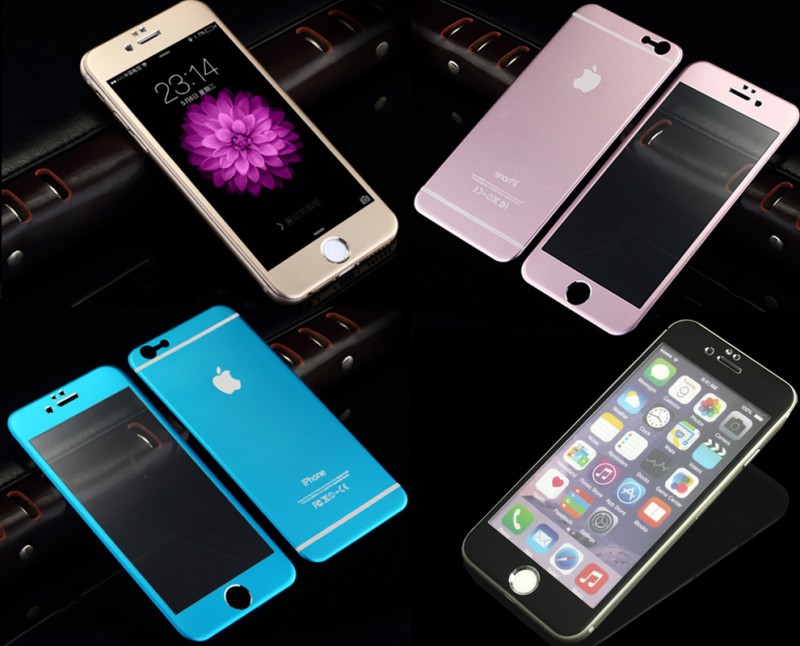 鈦合金全屏覆蓋鋼化玻璃膜4.7蘋果手機保護貼膜適用於iPhone6批發・進口・工廠・代買・代購
