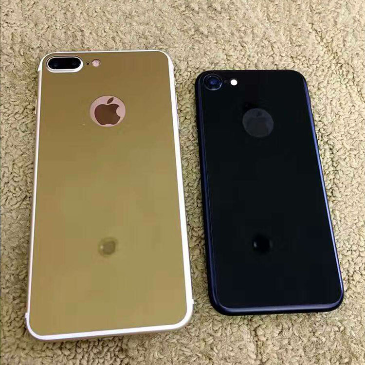 蘋果7電鍍鋼化玻璃彩膜iphone7s手機彩色保護貼膜4.7全屏膜工廠,批發,進口,代購