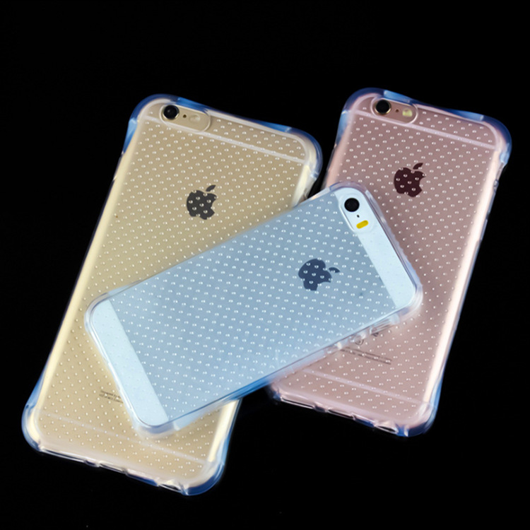 iPhone7氣囊防摔全包TPU蘋果6S plus透明SE手機保護軟套殼批發・進口・工廠・代買・代購