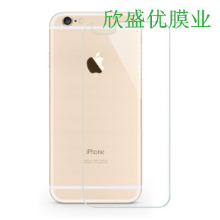 廠傢直銷 蘋果4S 5後貼鋼化膜IPhone6S plus 背麵鋼化玻璃膜批發・進口・工廠・代買・代購