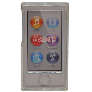 批發蘋果ipod nano7透明硬殼 前後殼後蓋 nano7水晶殼 全包保護套工廠,批發,進口,代購