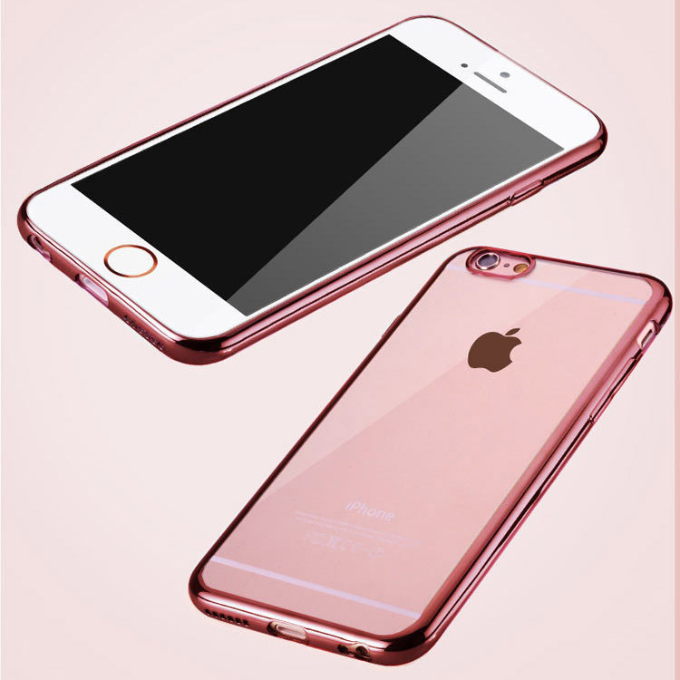 iPhone6s手機殼蘋果6sPlus電鍍透明手機殼7防摔軟殼防刮不掉色批發・進口・工廠・代買・代購
