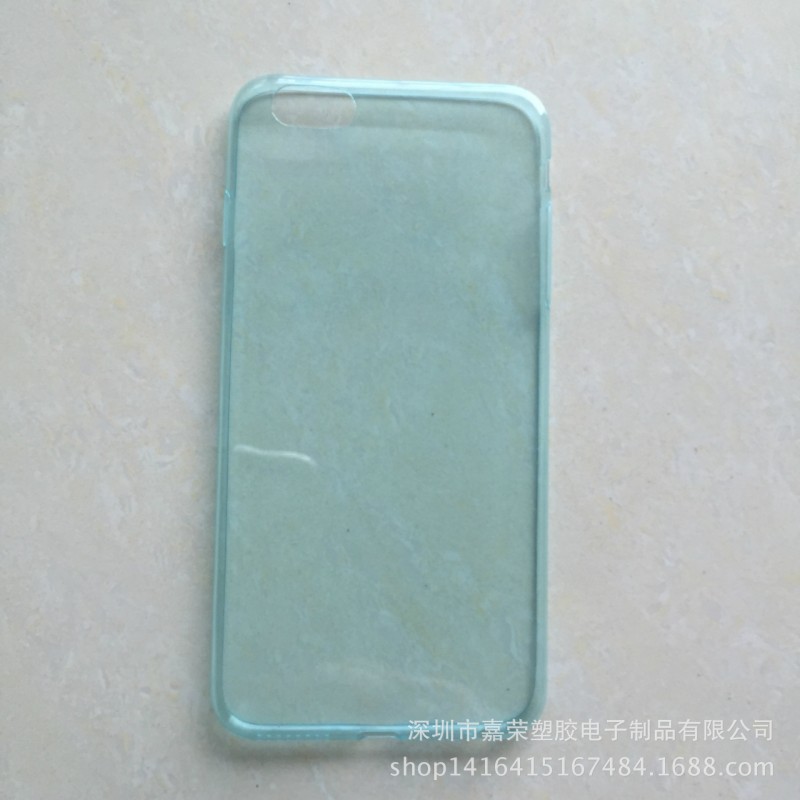 新款蘋果iphone6plus透明手機保護套 純色TPU手機殼 超薄軟殼批發工廠,批發,進口,代購