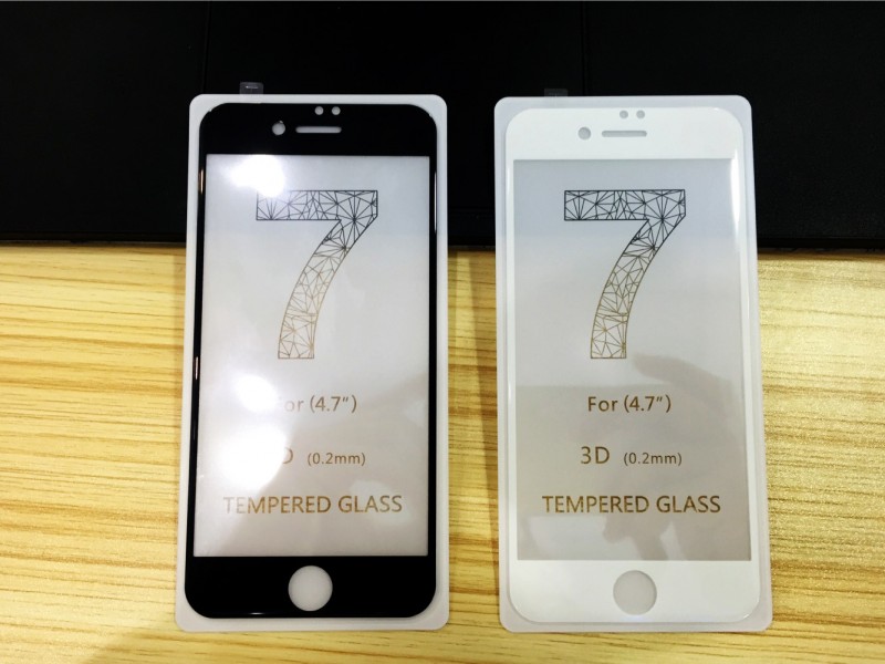 iphone7鋼化膜 iphone7 曲麵膜iphone7 熱彎鋼化膜玻璃膜0.2mm批發・進口・工廠・代買・代購