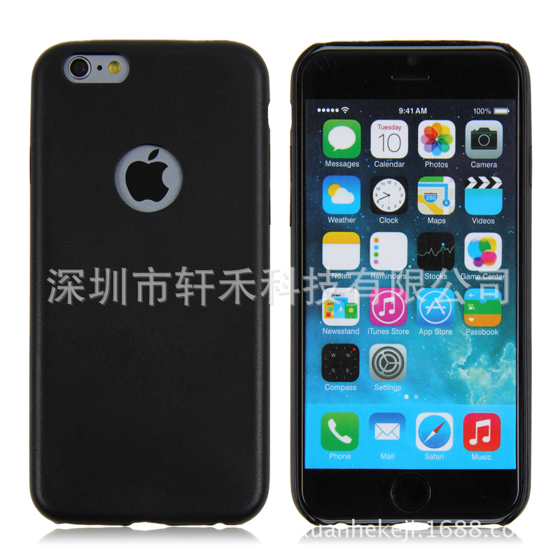 供應：iPhone6S超薄 皮紋 熱壓 油邊手機皮套 保護套批發・進口・工廠・代買・代購