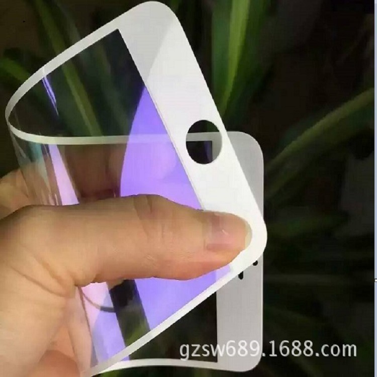 iPhone7 3D鋼化膜曲麵全屏覆蓋蘋果7plus保護膜0.15mm高鋁矽玻璃批發・進口・工廠・代買・代購