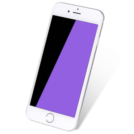 iPhon6碳纖維鋼化膜抗藍紫光果玻璃膜i7plus全覆蓋手機軟邊膜六屏批發・進口・工廠・代買・代購