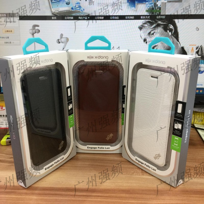 道瑞Xdoria博原系列 iPhone6/6s皮質透明後殼PC手機套 6splus皮套批發・進口・工廠・代買・代購