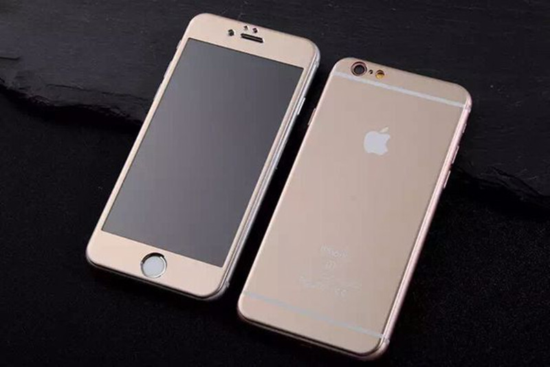 達林天億適用於蘋果7 Iphone6SPlus鈦合金 3D曲麵手機鋼化玻璃膜工廠,批發,進口,代購