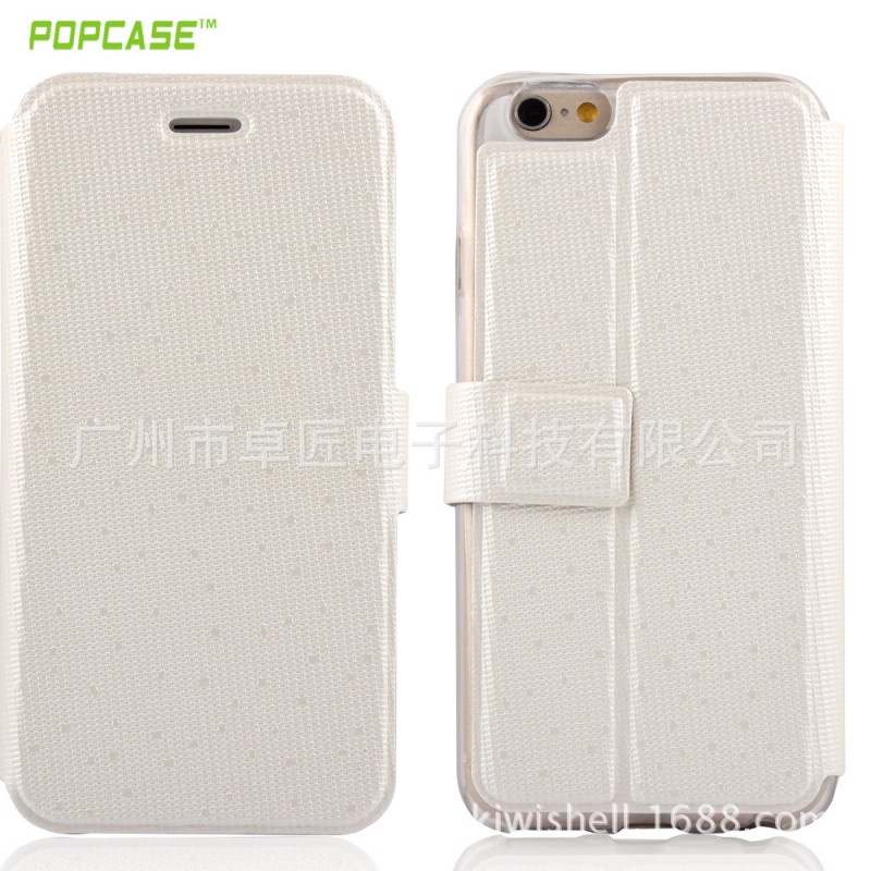 純色多色可選 iphone6 TPU+PU電壓皮套 手機翻蓋式保護皮套批發・進口・工廠・代買・代購