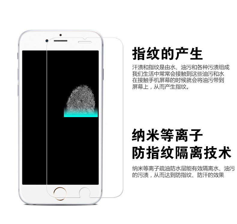 iphone6/6s非全屏鋼化玻璃膜 蘋果4.7透明鋼化膜手機保護膜防爆膜批發・進口・工廠・代買・代購