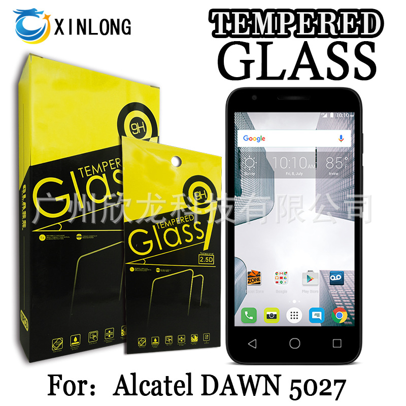 外單定製 阿爾卡特Alcatel dawn 5027 鋼化膜 玻璃膜 手機屏保工廠,批發,進口,代購