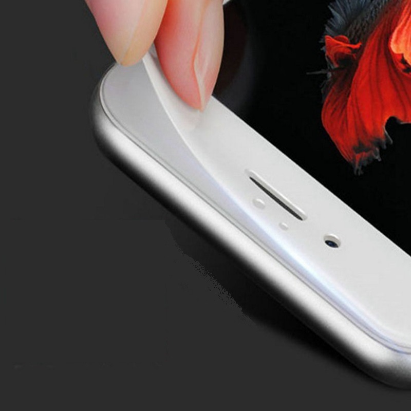 iphone7 0.2光麵碳纖維紫光抗藍光軟邊前貼全覆蓋護眼貼膜i7 plus批發・進口・工廠・代買・代購