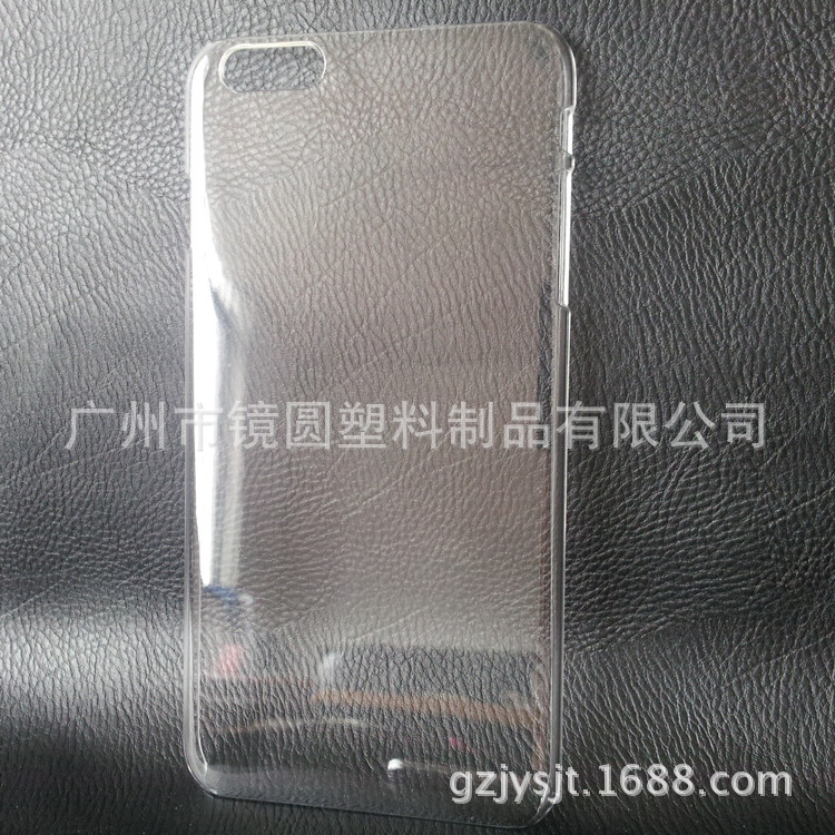 蘋果6手機殼素材 iPhone6plus保護套單底光麵水晶殼 鑲鉆皮套素材工廠,批發,進口,代購