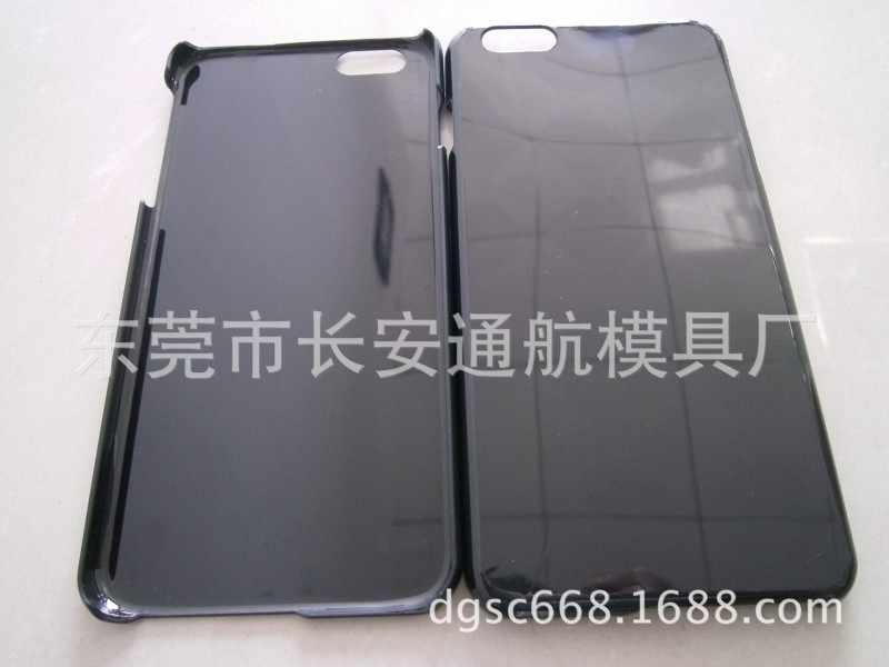 iPhone6 plus 5.5 PC單底光麵素材 皮套貼皮保護套 水貼噴油素材批發・進口・工廠・代買・代購