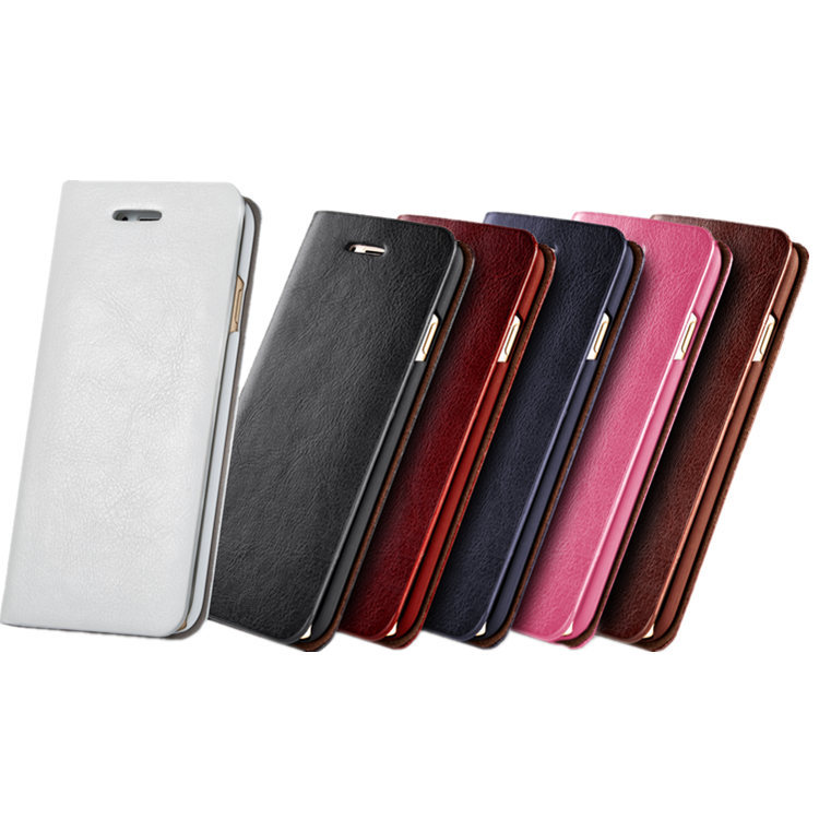 三星S7手機殼iphone7保護套plus真皮套蘋果6插卡亞馬遜外貿純色工廠,批發,進口,代購