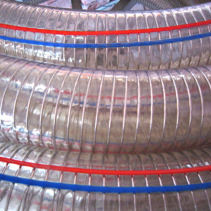 內徑50 2寸優質無毒無味鋼絲管 PVC塑膠管 透明管和鋼絲增強管批發・進口・工廠・代買・代購