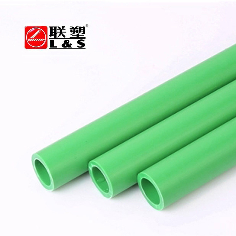 聯塑精品傢裝綠色PPR冷熱水管 聯塑PP-R管材管件總代理 DN20-63工廠,批發,進口,代購
