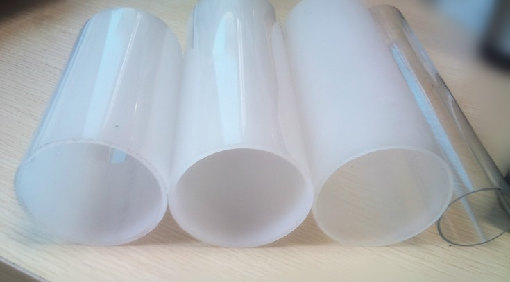 乳白色有機玻璃管 廠傢直銷 長度可任意切割 燈飾燈管用 亞克力管批發・進口・工廠・代買・代購