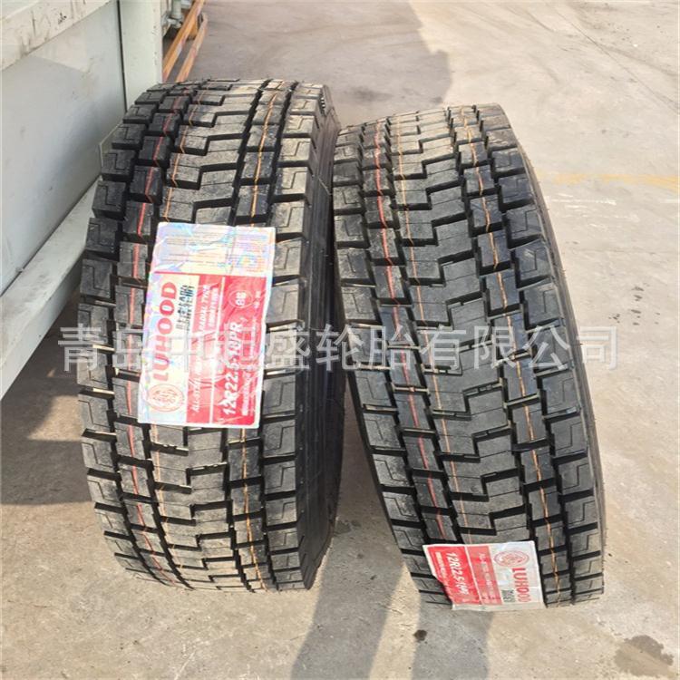 全新朝陽陸虎12R22.5全鋼絲真空輪胎加厚耐磨型工廠,批發,進口,代購