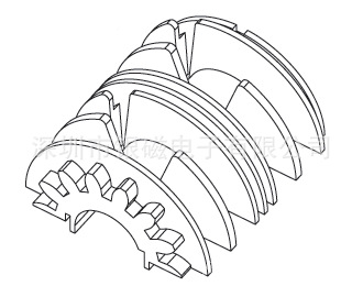 ET28骨架YC-ET-2801B 膠芯，BOBBIN,廠傢直銷變壓器骨架電感底坐工廠,批發,進口,代購