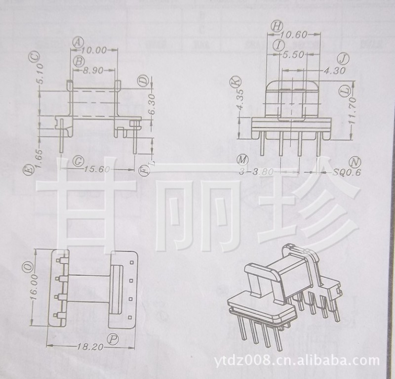 EF16骨架  YT-16114工廠,批發,進口,代購