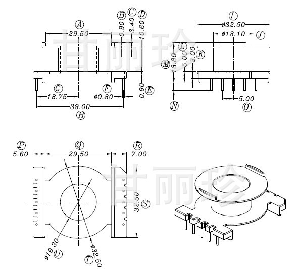 pot4020 骨架 尺寸圖 POT4019工廠,批發,進口,代購