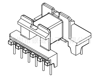 EE19型YC-EE-1914 6+2P 骨架 、電感線圈骨架廠傢工廠,批發,進口,代購