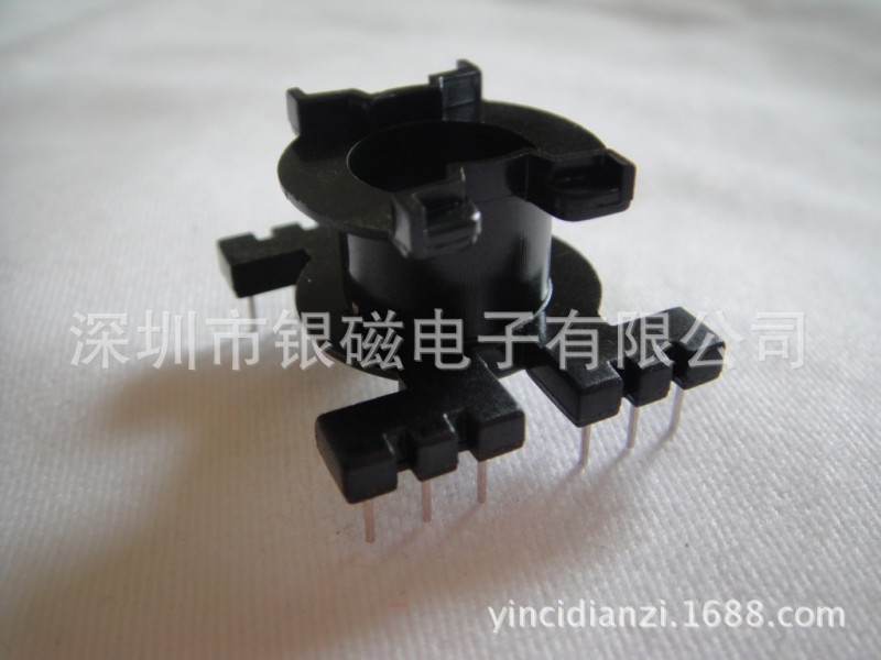 PQ26骨架YC-PQ-2601-1 6+6P，BOBBIN,變壓器骨架，電感底坐工廠,批發,進口,代購