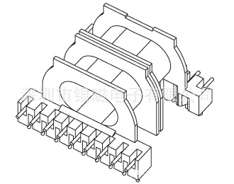 EPC46型YC-EPC-46.5 9+9P L腳，BOBBIN,廠傢直銷，變壓器骨架工廠,批發,進口,代購