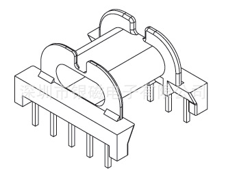 EPC17型YC-EPC-1701-1 5+5P骨架，BOBBIN,廠傢直銷，變壓器骨架工廠,批發,進口,代購