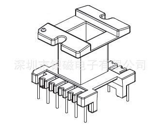 現貨EI33骨架 YC-EI-3301骨架、5+5P變壓器、電感線圈、骨架廠傢工廠,批發,進口,代購