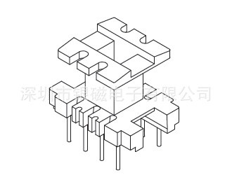 現貨EI25骨架 YC-EI-2503骨架、5+5P變壓器、電感線圈、骨架廠傢工廠,批發,進口,代購