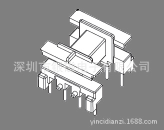 EF12型YC-EF-1205骨架， 4+4P BOBBIN,廠傢直銷，變壓器骨架工廠,批發,進口,代購