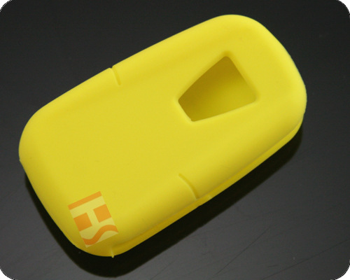 別克榮威汽車三鍵遙控器矽膠保護套(黃色)工廠,批發,進口,代購