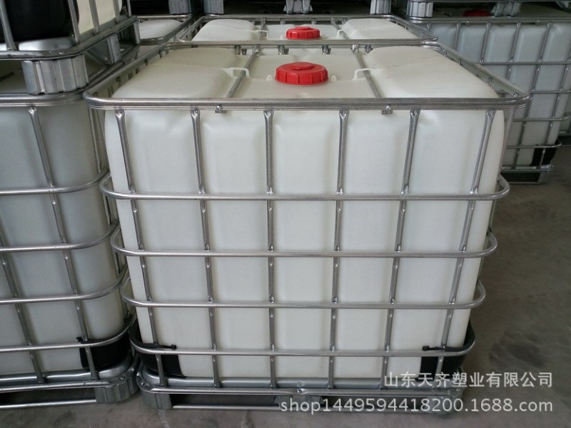 廠傢直銷噸桶1000L1噸塑料罐IBC塑料桶1方滾塑包裝集裝通儲罐水桶批發・進口・工廠・代買・代購