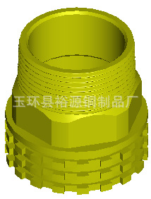 供應黃銅PPR管件專用外絲接頭，規格：1/2”-2”工廠,批發,進口,代購