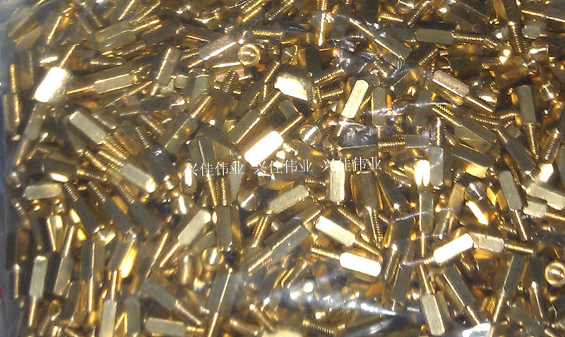 螺絲柱 M3x8+6mm 六角銅柱 隔離柱 M3*8+6MM 六角單頭工廠,批發,進口,代購