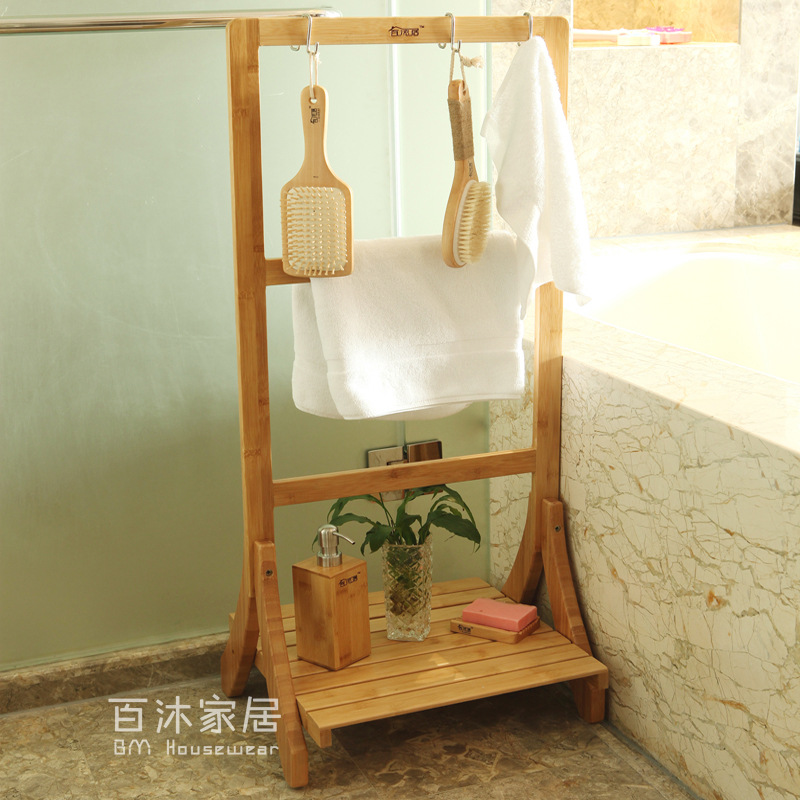 專業訂製 竹製衛浴收納架 竹製毛巾架 浴室置物架批發・進口・工廠・代買・代購
