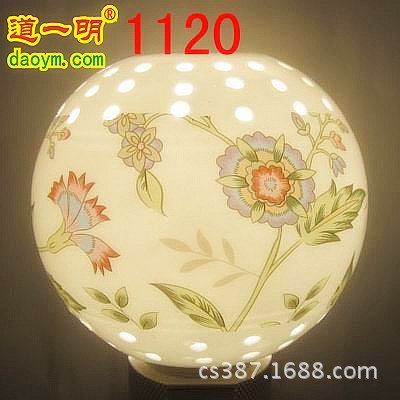 陶瓷小夜燈批發 香薰精油燈 插電小夜燈 禮品贈品燈 編號：1120工廠,批發,進口,代購