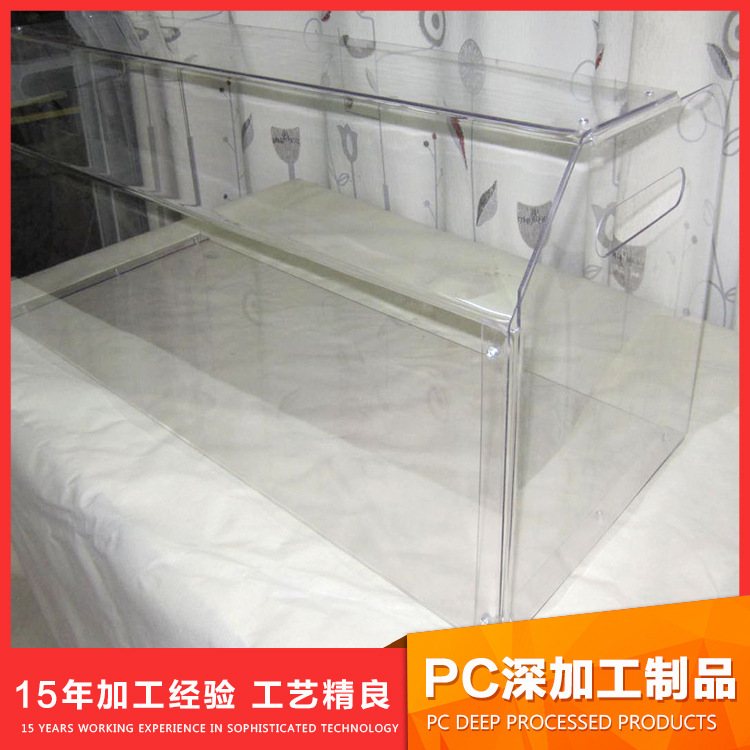 PC加工廠傢批發PC 蔬果展示箱pc板折彎加工廣州吸塑加工工廠,批發,進口,代購