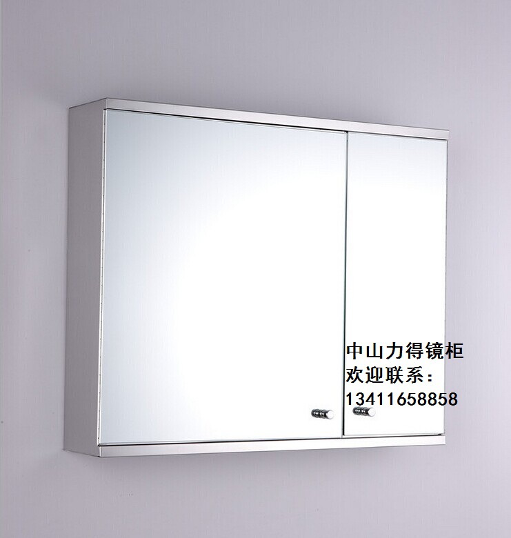 浴室鏡櫃 現代簡約不銹鋼鏡櫃 衛生間鏡子帶浴櫃組合工廠,批發,進口,代購