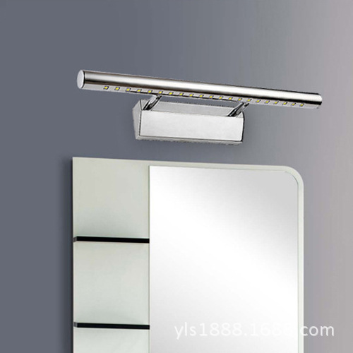 LED不銹鋼 鏡前燈 現代浴室 現代衛生間 鏡前燈 防水LED壁燈工廠,批發,進口,代購