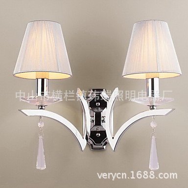 Elegant Wall Light with 2 Lights - Crystal Drops Decorated工廠,批發,進口,代購